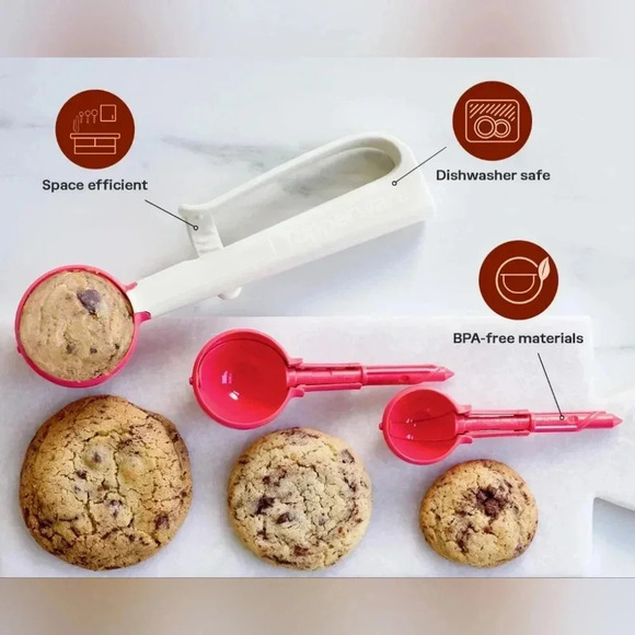 Tupperware Multi Scoop Portioning Scoops - Picture 2 of 6